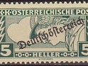 Austria - 1917 - Mercury - 5 H - Green - Austria, Mercury - Scott QE6 - 0